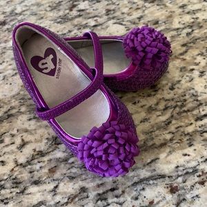Purple Stride Rite Mary Janes NWOT